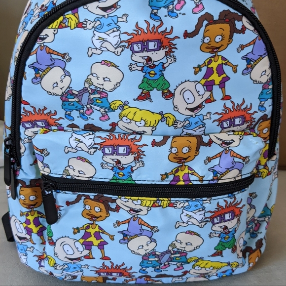 N WT Bioworld Nickelodeon Rugrats Nylon Mini Backpack - Picture 1 of 7